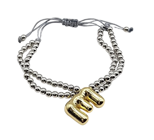 Initial Letter Bracelet