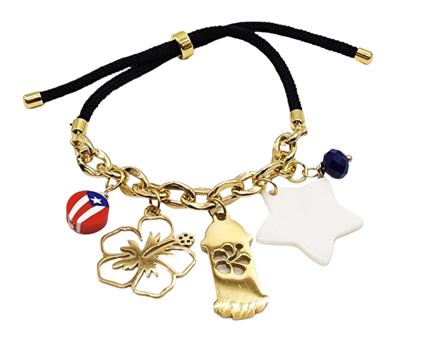 D'Aquí Bracelet - Flor Maga Gold